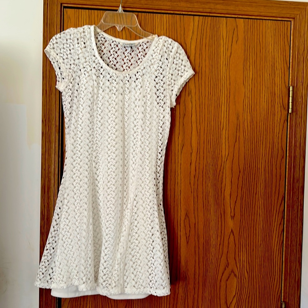 White summer dress